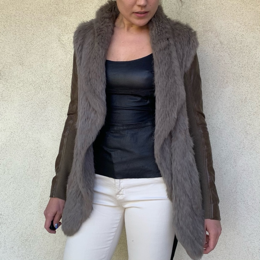 June Rabbit Fur Jacket - Picture 3 of 14